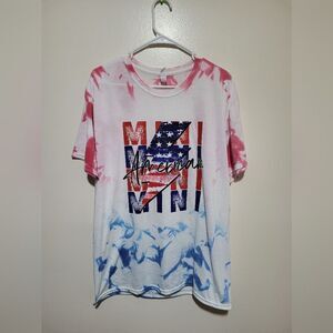 Red, White,‎ and Blue Graphic T-Shirt Size Large